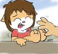 Izzy Beach Feet Fanart by dashinlocat