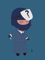 BluChibiSpy. by DaakuJasumiin11