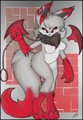 Chained up little Veevee by Balthamos