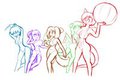 Beach Bompin' (lines)