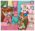 a lil birth party for me by Marina Neira