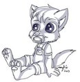 Chibi gift art by Morghie 