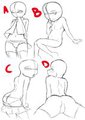 Ink bunny YCH Sketches 003