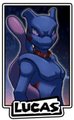 Bluetwo! - badge from Nek0gami! by Mewtwo