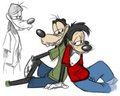 Max N' Goofy by Weaselgrease