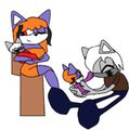 Jinx and Illusion's kids  by lunathewolf321