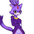 blaze the cat Shy
