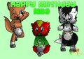 birthday picture from my Little Hedgey bwo(gift art)