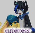 Tei snuggles by JeffyCottonbun