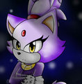 Blaze the Cat by MidnightDarkFox