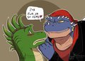 Hey Scooter~ by FrankenPup
