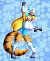 Mighty Boob Force Blondie by ChaosSabre