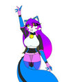 Samithica's new outfit .:WIP:. by MidnightDarkFox