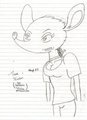 First attempt at Thea Stinton by HYPERTiZ 2014 by xHYPERTiZx