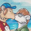 Bobby and Wessy's first kiss by yaegashi