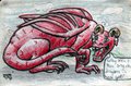 The Why Dragon (colored sketch) by Mojave