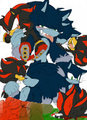 Shadow X Werehog 2 by BabyBackRibz