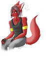 Ryo the Red Wolf by RedWolf96