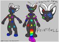 Paintball  the angeldragon by RavePartycat