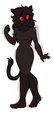 Lillian the Shadow Neko by NekoLillian