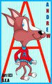 Andrew The Bull Terrier by Skunkynoid