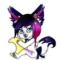 Fursona chibi by cosmicbunnychan
