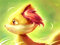 The Golden Fox by vermeilbird