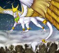 The golden warrior by Eyenoom