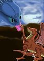 Drakkor meets Toothless by Dofain