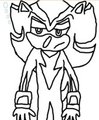 Shadow the Hedgehog Sketch