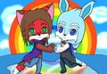 UTAU Tyler Inune Reverse Rainbow