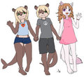 Jenny, Lee and Chani by AJDurai