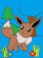 my favorite pokemon eevee by malik12