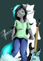 My new friend Roxy by tp6djo6xup6