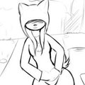 Little Pink Wolfen Hood by Norithics