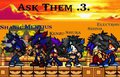 Ask Dem characters by Shanic1295th