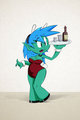 Beryl in her Bunni outfit