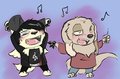 Chibi Drunken Dance