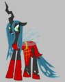 Queen Chrysalis as The Contessa