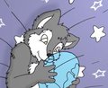 "Tuskyn and his balloon!"