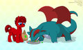 Draco and Salamence