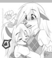 Roxy Senpai by WolfLady