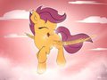 Among the Pink clouds by Nekome