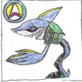 SharkMan.EXE for Shark Week by PlasmaFang70