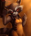 Rocket Raccoon by Nurinaki