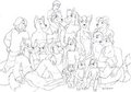 House of Furries and One Human Snack