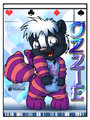 Ozzie's Cheshire Cat Sleepers by OzzieKitSkunk