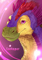 Larkspur Badge (Larkspurdragon)
