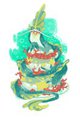 Dragon Pearl Cake