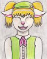 Allison as girl scout